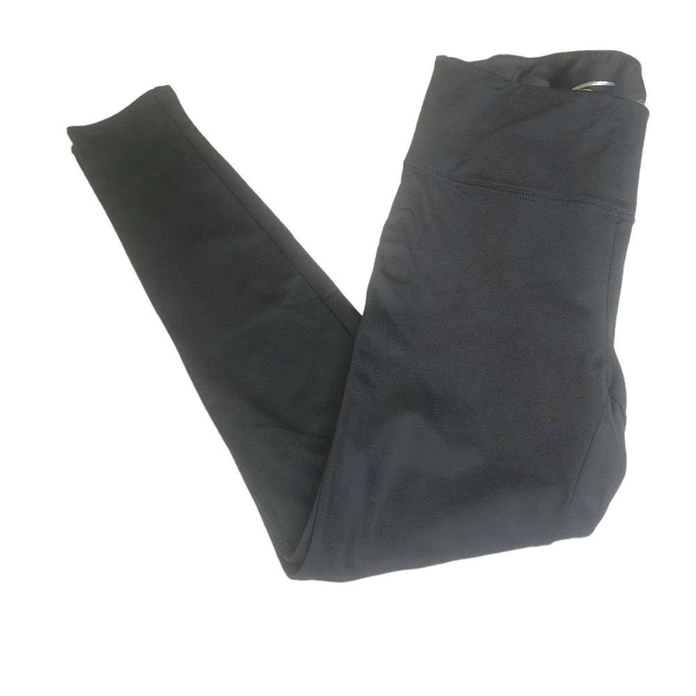 Seven 7 Faux Leather Solid Grey Legging Workout Yoga Pants Size Medium